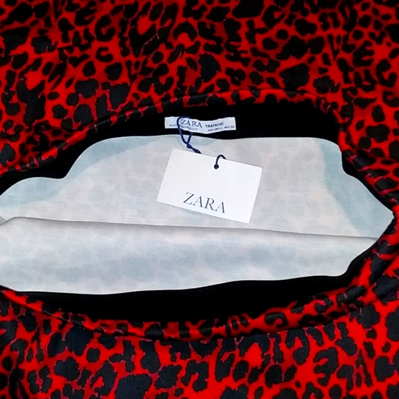 ZARA TRF SKIRT. - Picture 4 of 7